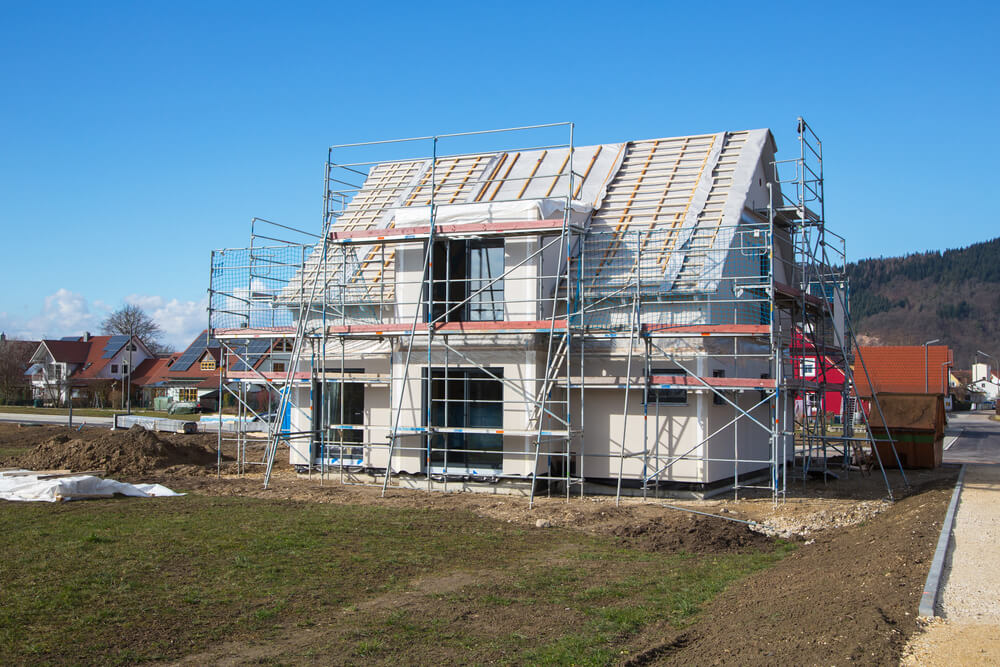 matériaux durables sur un chantier