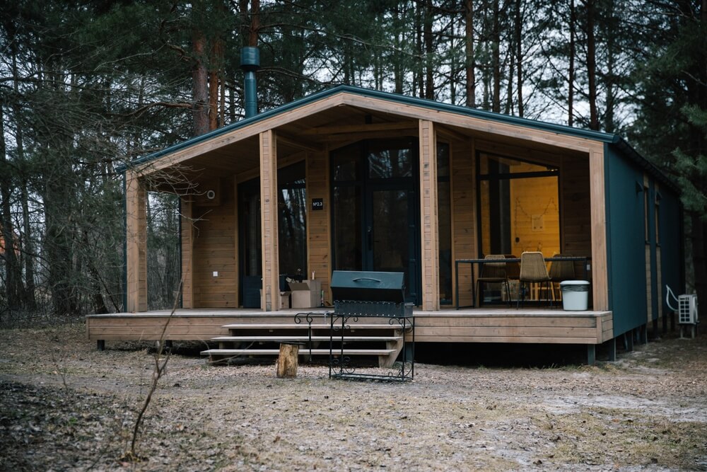 maisons en bois modernes